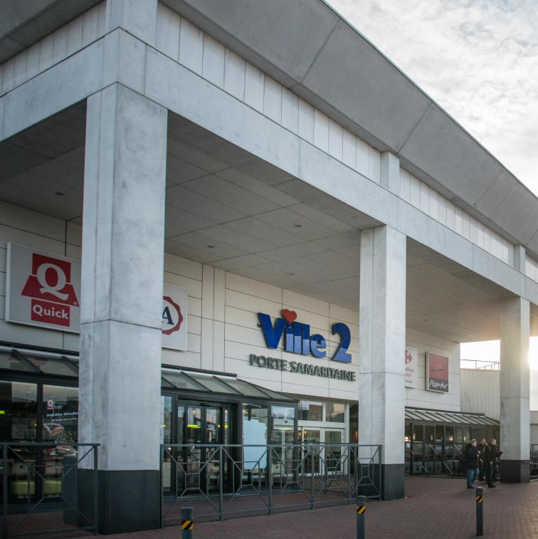 Centre commercial Ville 2 à Charleroi Deplasse & Associés